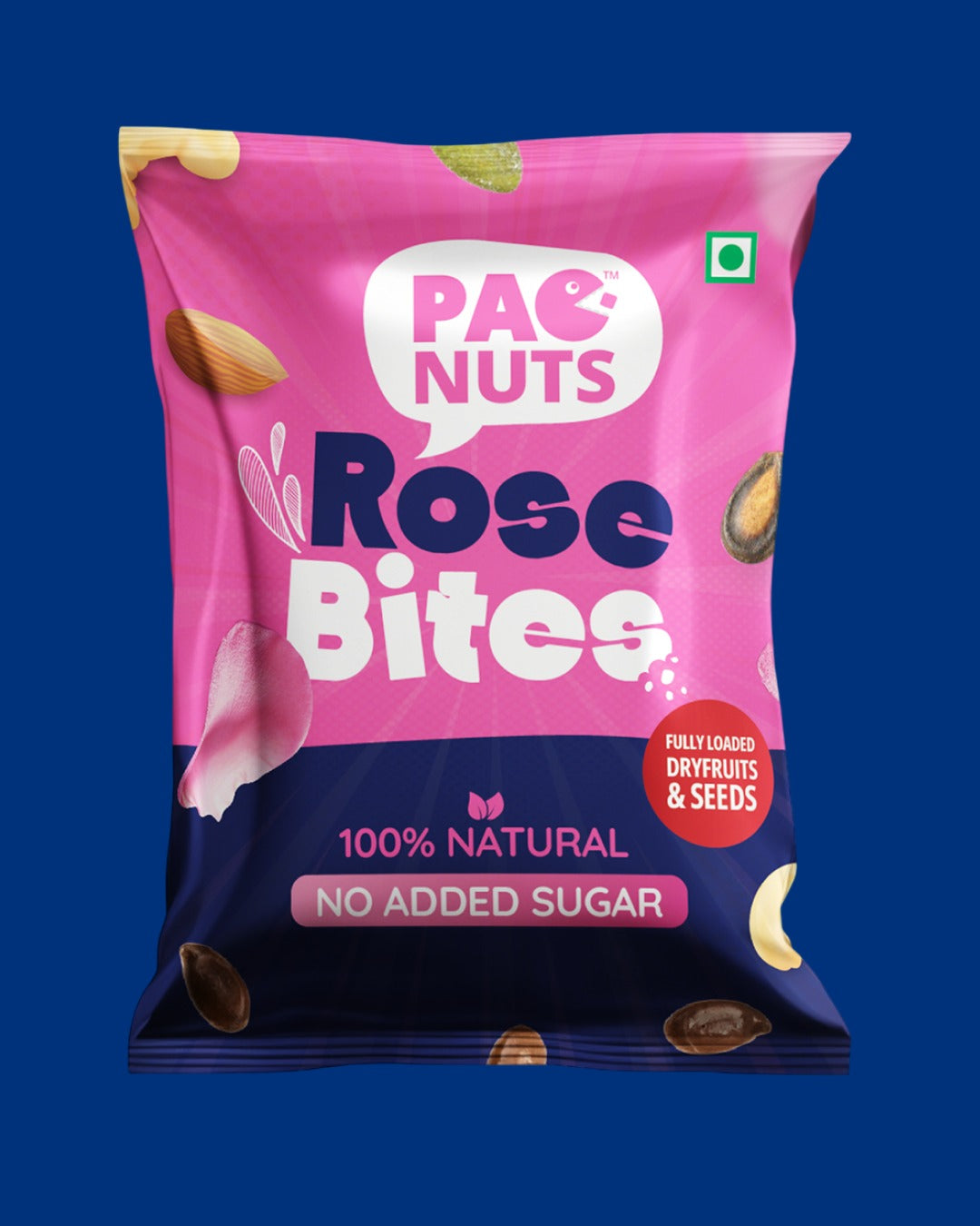 Rose Gulkand Dry Fruit Bites - PAC of 8