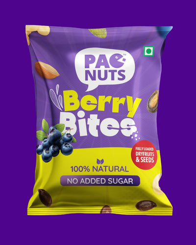 Berry Dry Fruit Bites –  PAC of 8